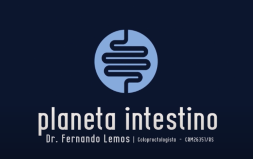 página no youtube Planeta Intestino, do médico Fernando Lemos, cirurgião das doenças do intestino e do reto