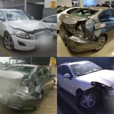 Grupo é investigado por simular acidentes com carros de luxo para lucrar com indenização de seguro